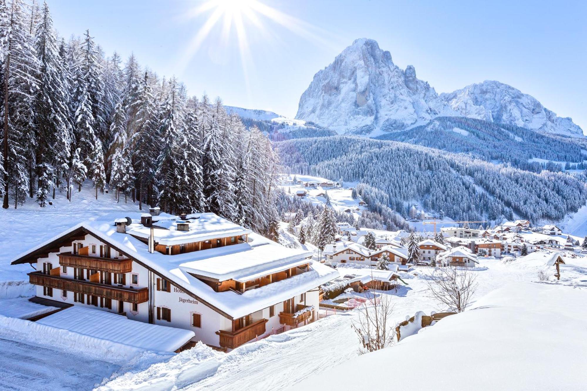 Hotel Jagerheim 3S Selva di Val Gardena Exterior photo